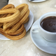 Churro and chocolate. Amazing